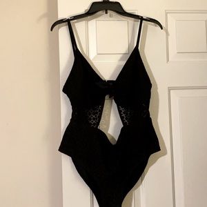 Great condition black one piece bathing suit